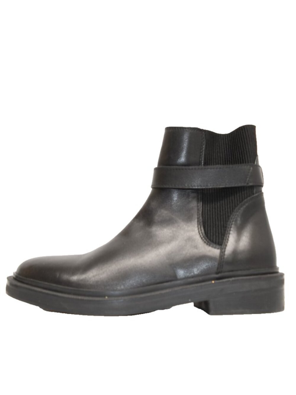 New! LA CANADIENNE Size 9M Lily Leather Boot Black DD551